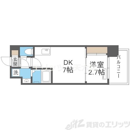 セレニテ新大阪エクラの物件間取画像
